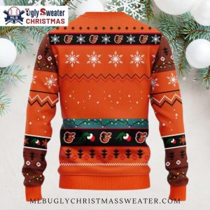 12 Grinch Party Fun Baltimore Orioles Ugly Xmas Sweater 2