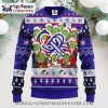 Personalized Snoopy Skating Colorado Rockies Ugly Christmas Sweater