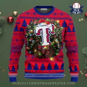 Texas Rangers Ugly Christmas Sweater