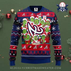 Atlanta Braves Ugly Christmas Sweater