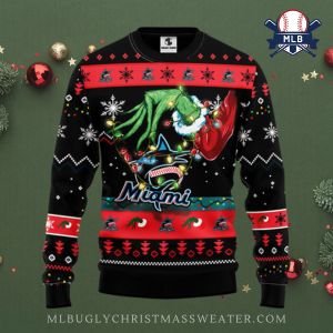 Miami Marlins Ugly Christmas Sweater