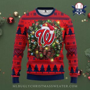 Washington Nationals Ugly Christmas Sweater