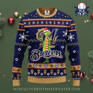 Milwaukee Brewers Ugly Christmas Sweater