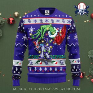 Colorado Rockies Ugly Christmas Sweater