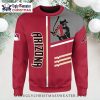 Arizona Diamondbacks Grinch With Hearts Cream Christmas Sweater