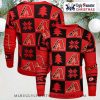 St. Louis Cardinals Iconic Logo Holiday Moose Ugly Sweater