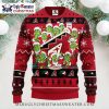 Arizona Diamondbacks Ugly Christmas Sweater Green 12 Grinch Xmas Day