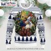 Baby Yoda Detroit Tigers Festive Celebration Ugly Christmas Sweater