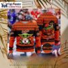 Baby Groot And Grinch Duo Baltimore Orioles Xmas Sweater