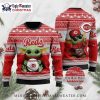 Chicago Cubs Skull Logo Ugly Christmas Sweater Holiday Style