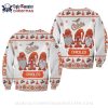 Baby Yoda With Christmas Lights Baltimore Orioles Ugly Sweater