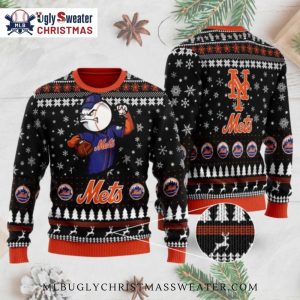 Ny mets ugly sweater hotsell