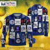 Baseball Bird Mascot Toronto Blue Jays Christmas Ugly Sweater