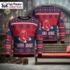 Boston Red Sox Santa Dab Ugly Christmas Sweater