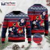 Bronx Bombers Yankees Custom Name Ugly Christmas Sweater