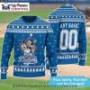 Charlie Brown Peanuts Customizable LA Dodgers Ugly Sweater