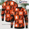 Baseball Xmas Tree Baltimore Orioles Ugly Sweater