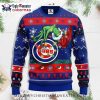 Washington Nationals Ugly Sweater With Groot And Christmas Lights Design