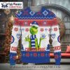 Chicago Cubs Grinch Christmas Sweater – Beige Festive Ugly Sweater