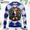 Chicago Cubs Ugly Sweater – Customizable Festive Ho Ho Ho Design