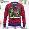 Chicago Cubs Ho Ho Ho Mickey Ugly Sweater With Reindeer