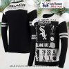 Chicago White Sox Chevron Pattern White Ugly Sweater