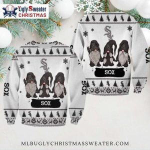 Chicago White Sox Gnome Christmas Ugly Sweater