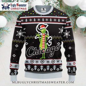 Chicago White Sox Grinch And Chicago Christmas Sweater