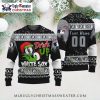 Chicago White Sox Grinch And Scooby-doo Split-Design Ugly Sweater