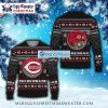 Personalized Cubs Ugly Christmas Sweater – Vintage Logo Edition