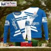 Grinch-Themed Los Angeles Dodgers Ugly Xmas Sweater