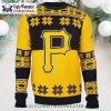 Green Grinch With Pirates Baseball Ugly Christmas Sweater