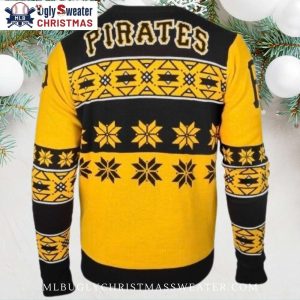 Classic Pittsburgh Pirates Logo Ugly Christmas Sweater 2