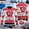 Jack Skellington Cincinnati Reds Black Ugly Christmas Sweater