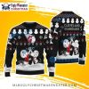 Cleveland Guardians Snoopy Red And Blue Ugly Christmas Sweater