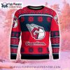 Custom Name Detroit Tigers Winter Wonderland Ugly Sweater