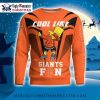 Cool Cat In Shades SF Giants Ugly Christmas Sweater