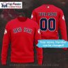 Rick And Morty Boston Red Sox Christmas Sweater