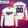 Custom Minnesota Twins Name And Number Ugly Sweater