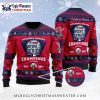 Atlanta Braves Grinch-Themed Ugly Christmas Sweater