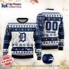 Festive Cleveland Guardians Gift Icons Ugly Christmas Sweater