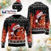 Custom Snoopy Orange Baltimore Orioles Ugly Xmas Sweater