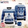 Custom Name KC Royals Snowflake Ugly Christmas Sweater