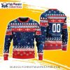 Baby Groot Detroit Tigers Christmas Wreath Sweater