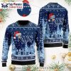 Diagonal Stripes Tampa Bay Rays Ugly Christmas Sweater