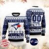 Custom Snoopy Toronto Blue Jays Ugly Christmas Sweater