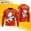 Custom Name Ho Ho Ho Baltimore Orioles Ugly Christmas Sweater