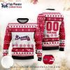 Custom Name Braves World Series Champions 2021 Ugly Sweater