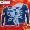 Custom Name Tampa Bay Rays Snowy Forest Ugly Sweater