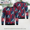 Customizable Drink Up Braves Grinch Ugly Christmas Sweater